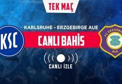 Karlsruhe - Erzgebirge Aue maçı öncesi dikkat çeken detay!