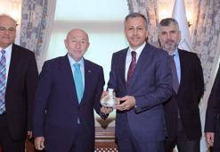 TFF Yönetimi'nden Vali Ali Yerlikaya'ya ziyaret