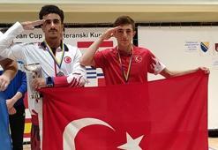 Ferhat Türker, Bosna Hersek'ten madalyayla döndü