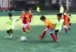 Atiba'nın oğlu Noah şov yapıyor