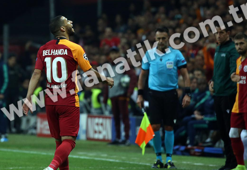 Galatasaray'da Belhanda'dan taraftara küfür