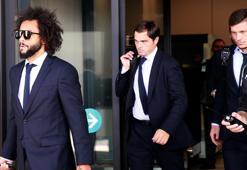 Real Madrid'in İstanbul'a geliş görüntüleri