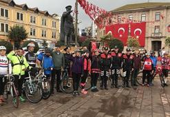 Giresunlu ve Ordulu bisikletçilerden Barış Pınarı Harekatı'na destek