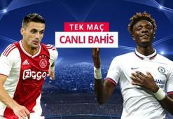 Ajax-Chelsea maçı canlı bahis heyecanı Misli.com'da