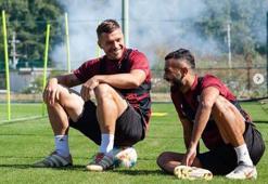 Podolski'den antrenmanda şık gol!