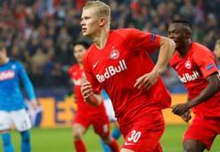 Erling Haaland, Şampiyonlar Ligi tarihine geçti