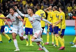 İsveç - İspanya maç sonucu: 1-1