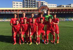 U18 Milli Takımı, Çek Cumhuriyeti'ne 3-0 yenildi