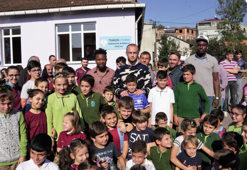 Doğan Erdoğan ve Ogenyi Onazi kütüphane açılışına katıldı