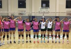 Kepez Belediyespor'dan Mehmetçik'e selam