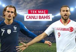 Fransa-Türkiye maçına Misli.com'da canlı oyna!