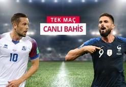 İzlanda-Fransa maçına Misli.com'da canlı oyna