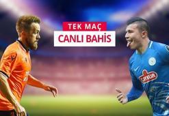 Başakşehir-Çaykur Rizespor canlı bahis heyecanı Misli.com'da