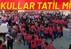 Okullar yarın tatil mi?