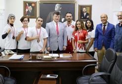 Aydınlı sporculardan boksta 5 madalya