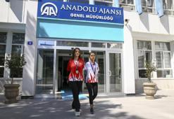 Sporcularımızdan AA'ya ziyaret