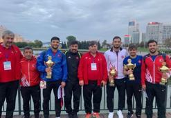 Milli güreşçilerden Nedved Turnuvası'nın ilk gününde 4 madalya