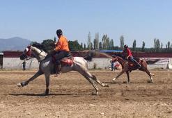 Sındırgı'da atlı cirit heyecanı sona erdi