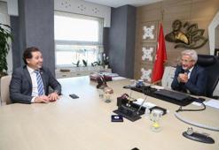 Bursaspor yönetiminden Başkan Erdem'e ziyaret