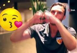 Kayserisporlu futbolcular emojileri gerçek hayata uyarladı