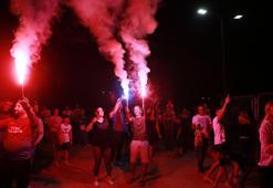 Trabzonspor'un 52. kuruluş yıl dönümü meşalelerle kutlandı