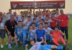 Spor Toto Gelişim Elit U16 Ligi'nde şampiyon Trabzonspor