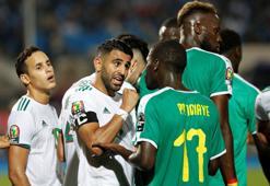 Senegal - Cezayir finalinde büyük olay! Saha karıştı...