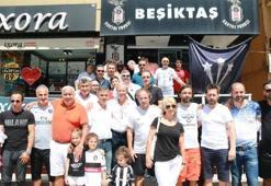 Beşiktaşlı eski futbolcular Hatay'da taraftarla buluştu