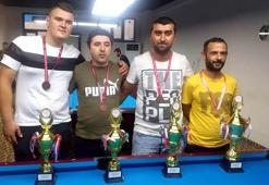 15 Temmuz bilardo turnuvasına Salihli damgası
