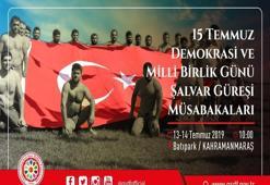 632 güreşçi, 15 Temmuz şehitleri anısına er meydanına çıktı