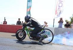 Türkiye Motodrag Şampiyonası Kepez'de başladı