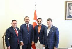 Gençlik ve Spor Bakanı Kasapoğlu'ndan Bağlar'a Spor Tesisi müjdesi