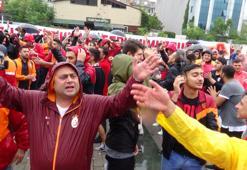 Galatasaray taraftarından Çağlayan çıkarması!