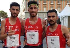 Yarı maratonda bronz madalya