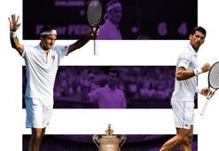Wimbledon'da perde Federer-Djokovic finaliyle kapanıyor