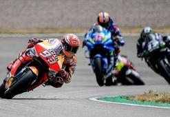Almanya'da kazanan Marquez