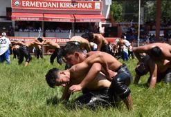 Kırkpınar, minik pehlivanların çayıra çıkmasıyla başladı