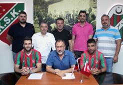 Karşıyaka Mustafa Aşan ve Hakan Kuş'la sözleşme yeniledi