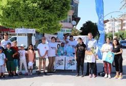 Meydanlarda spor yaparak 'Uyuşturucuya Hayır' dediler