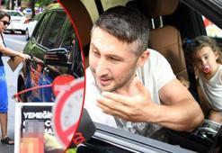 Sabri Sarıoğlu ve Yağmur Sarıoğlu'ndan şok hareket: Anne arkada bebek ön koltukta!