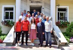 Başkan İduğ Samsunspor taraftarını ağırladı