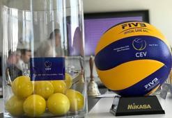CEV Kupası ve Challenge Kupası'ndaki Türk takımlarının rakipleri belli oldu