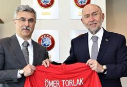 Rekabet Kurumu Başkanı Ömer Torlak'tan Nihat Özdemir'e ziyaret