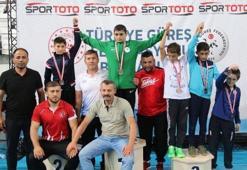 Küçük Minikler Grekoromen Güreş Şampiyonası sona erdi