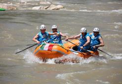 Tunceli'de Dünya Rafting Şampiyonası heyecanı devam ediyor!
