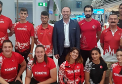 Milli atletler Bosna Hersek'e gitti
