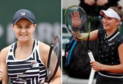Roland Garros'ta finalin adı: Ashleigh Barty-Marketa Vondrousova