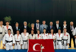Genç judo milli takımı üçüncü oldu