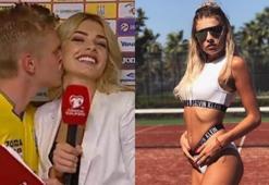 Oleksandr Zinchenko, canlı yayında muhabiri öptü!