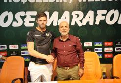 Alanyaspor kaleci Marafona'yı renklerine bağladı! İmza töreninden görüntüler...